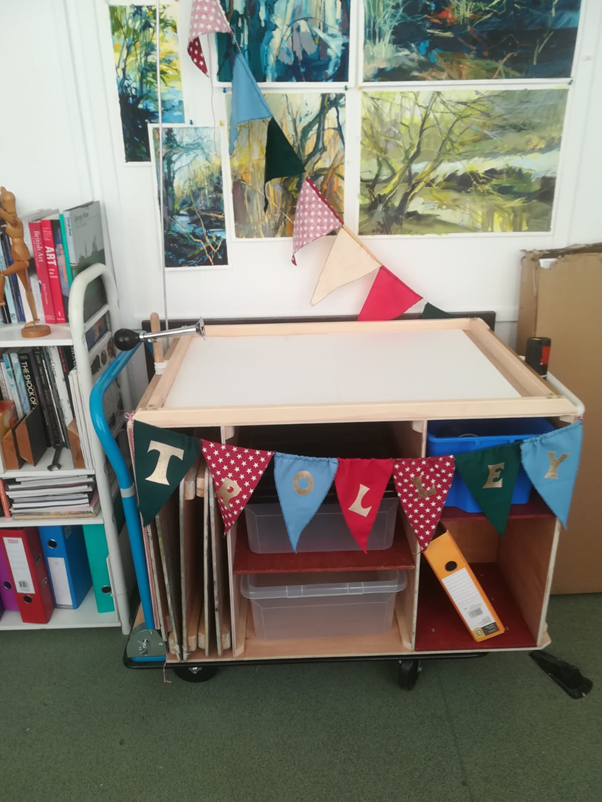 The Trolley of Delight, North East Art Classes